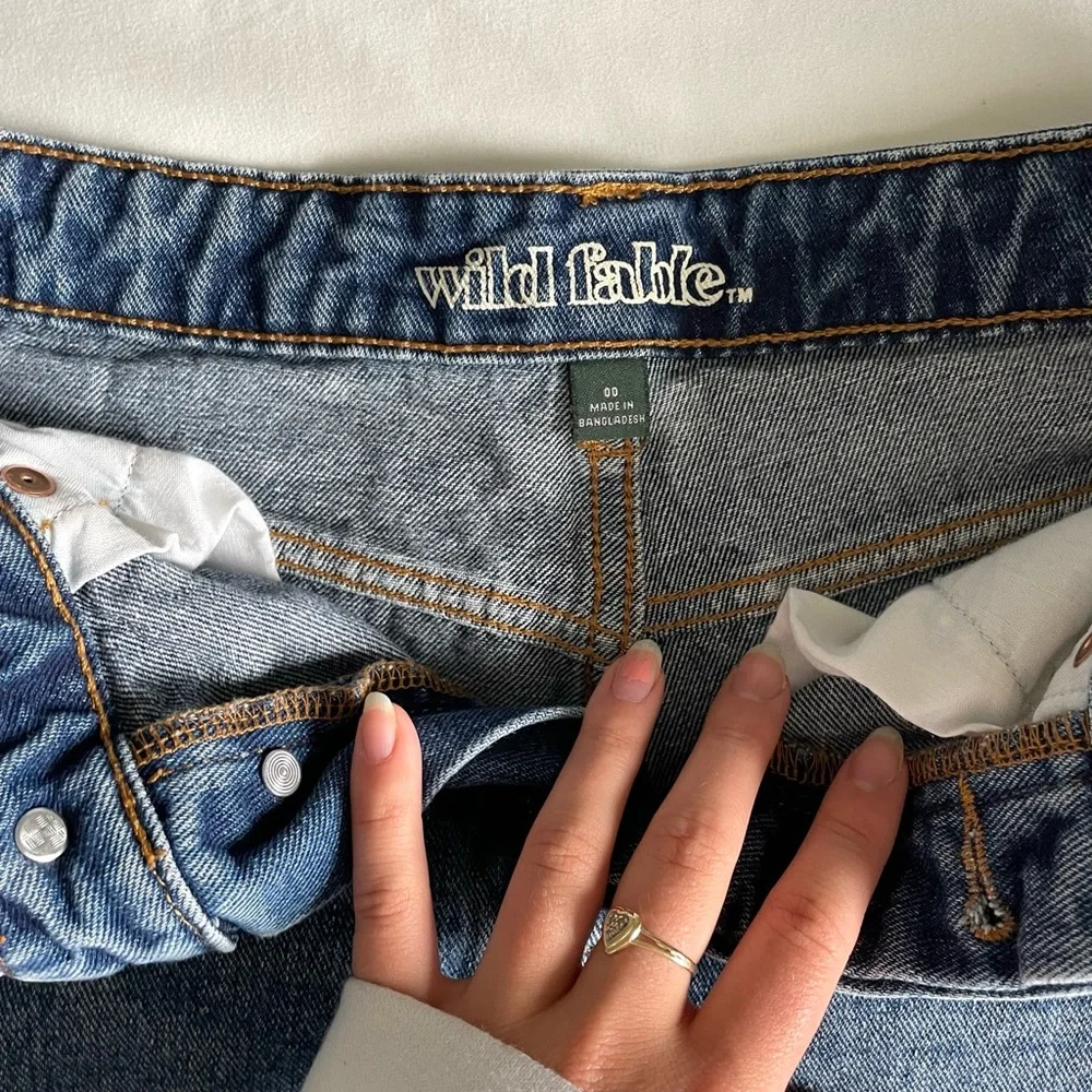 High waisted Wild Fabel cut off shorts - Picture 4 of 4